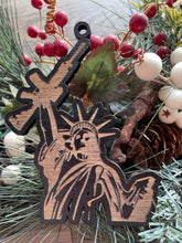 Load image into Gallery viewer, Statue of Liberty AR15 Christmas Ornament, Statue of Liberty, New York City, Patriotic Ornament, AR15, NYC, Unique Personalized Gifts