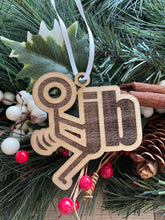 Load image into Gallery viewer, FJB, #fjb, Joe Biden, Christmas Ornament, Lets Go Brandon, Patriotic Ornament, Christmas Ornaments