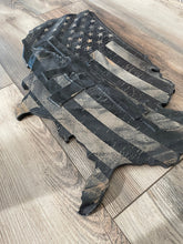 Load image into Gallery viewer, 3D Wavy Draped United States AR15 Wood Flag, 3D, Wavy Flag, Wood Flag, Draped Flag, United States, USA, AR15, AR-15, American Flag, US Flag