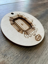 Load image into Gallery viewer, Florida Gators Ben Hill Griffin Stadium Ornament, Christmas Ornament, Gators Gift, Wood Ornament, Sports Gift, Football Gift, Custom Gift