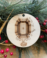 Florida Gators Ben Hill Griffin Stadium Ornament, Christmas Ornament, Gators Gift, Wood Ornament, Sports Gift, Football Gift, Custom Gift