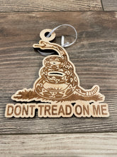 Load image into Gallery viewer, Don&#39;t Tread on Me Christmas Ornament, Patriotic Ornament, Christmas Ornaments, Trump, MAGA
