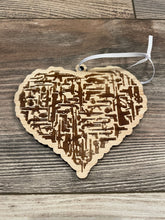 Load image into Gallery viewer, Firearm Heart Christmas Ornament, Patriotic Ornament, Christmas Ornaments, Firearms, Guns
