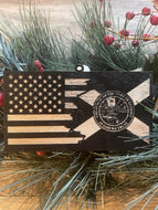 Florida Christmas Ornament, American Flag, Florida State Flag, Florida, State Flag, Patriotic Ornament