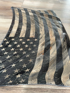 3D Wavy Draped Wood Flag, 3D, Wavy Flag, Wood Flag, Draped Flag, American Flag, US Flag, Wood Decor, Patriotic Decor, Wood Art