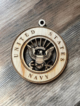 Load image into Gallery viewer, United States Navy Christmas Ornament, Navy, Patriotic Ornament, Christmas Ornaments, 2022 Ornament, 2022 Keepsake
